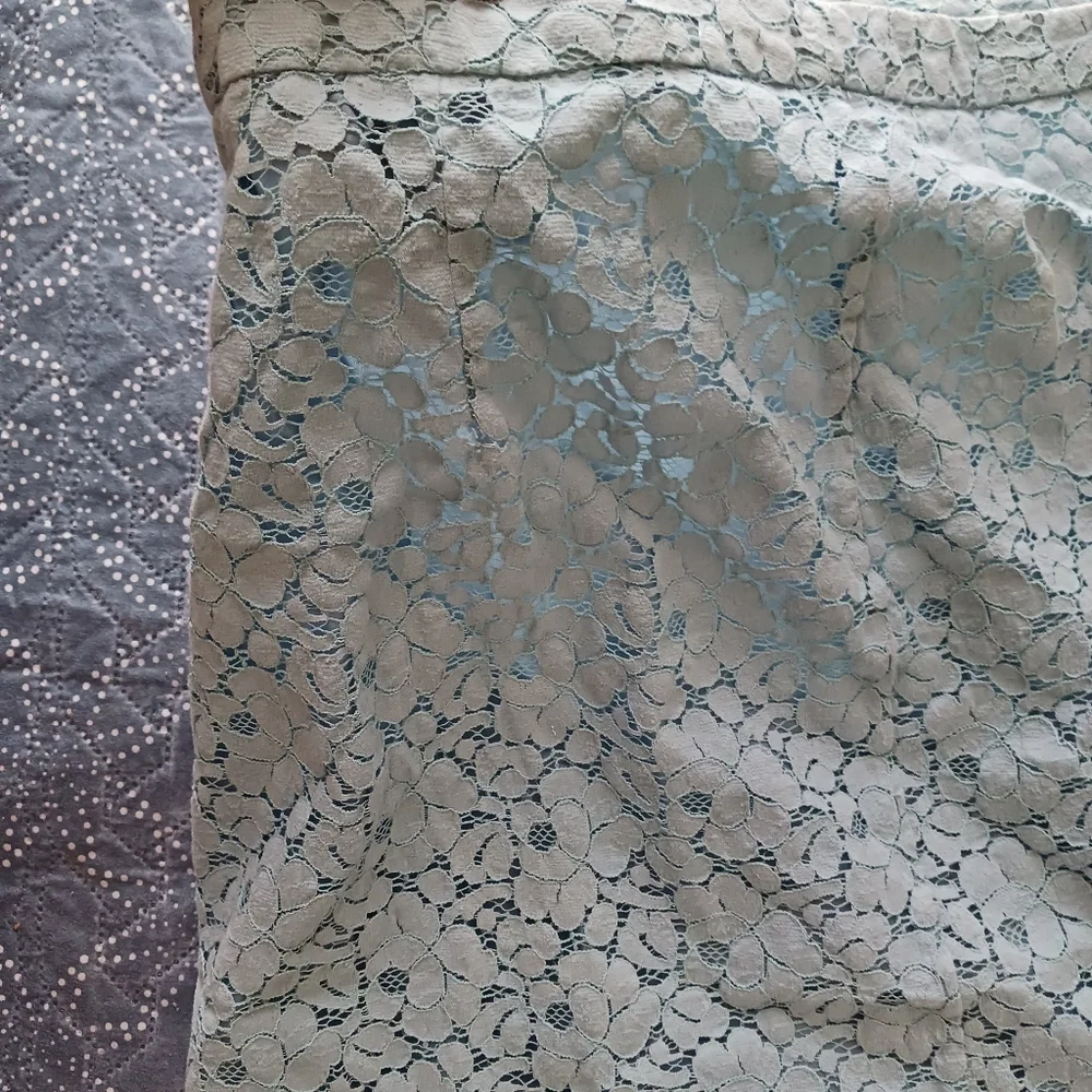 Merona Light Blue Lace Dress - Picture 6 of 6
